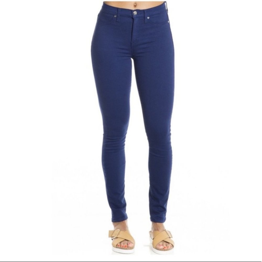 Henry & Belle Super Skinny Ankle Blue pants
